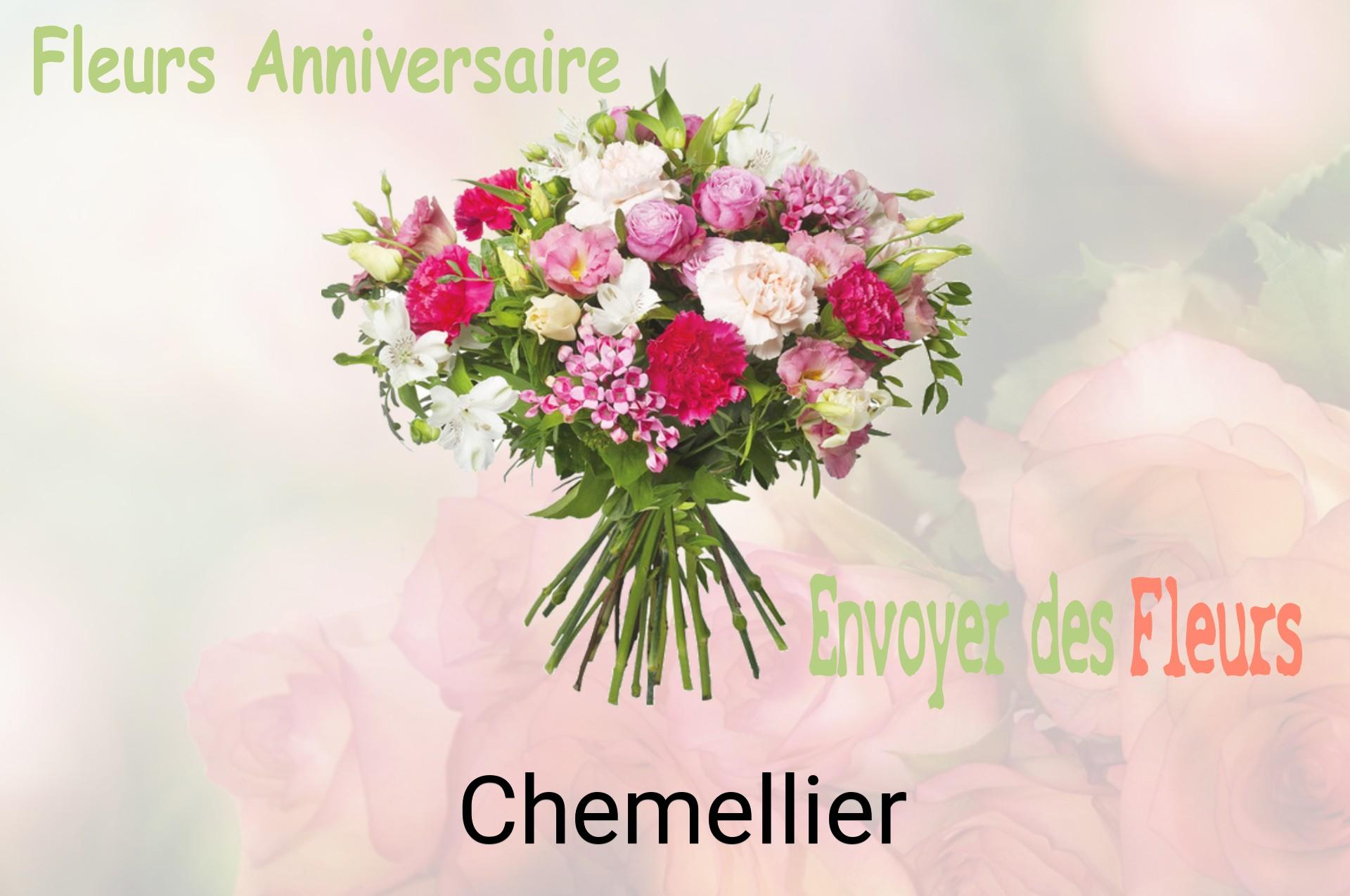 Bouquet de fleurs d’anniversaire livré à Chemellier